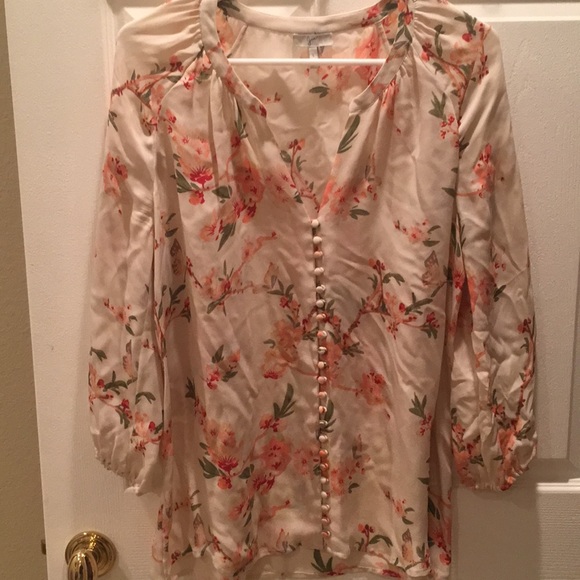 Joie Tops - Joie cherry blossom shirt!